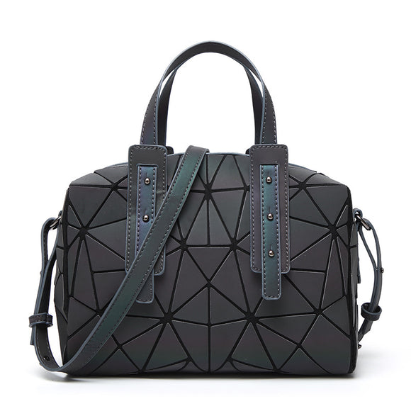 Bolso Luminoso Geométrico Irregular para Mujer