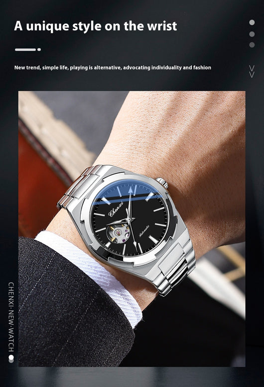 Reloj Mecánico Automático Elegante de Moda Contemporánea - Image 13