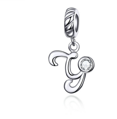 Pulsera de Plata 925 con Dijes de Letras - Joyería Coreana Personalizable - Image 31