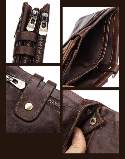 Billetera de Cuero para Hombre con Monedero - Image 13