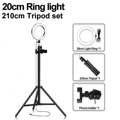 Aro de Luz LED para Transmisiones en Vivo y Selfies - Image 10
