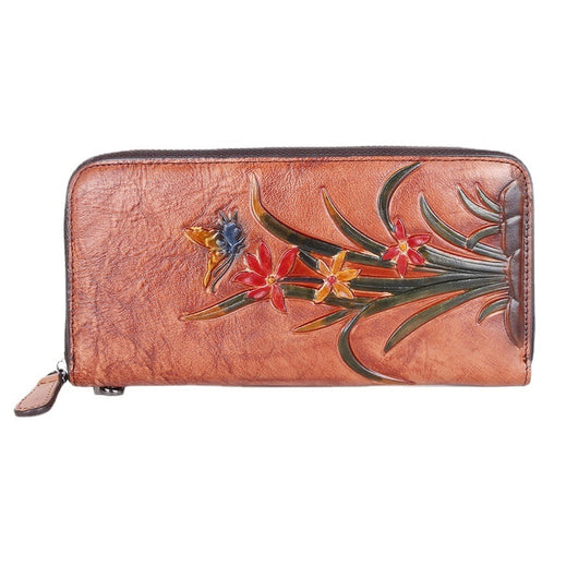 Cartera Larga Retro con Múltiples Compartimentos - Image 10