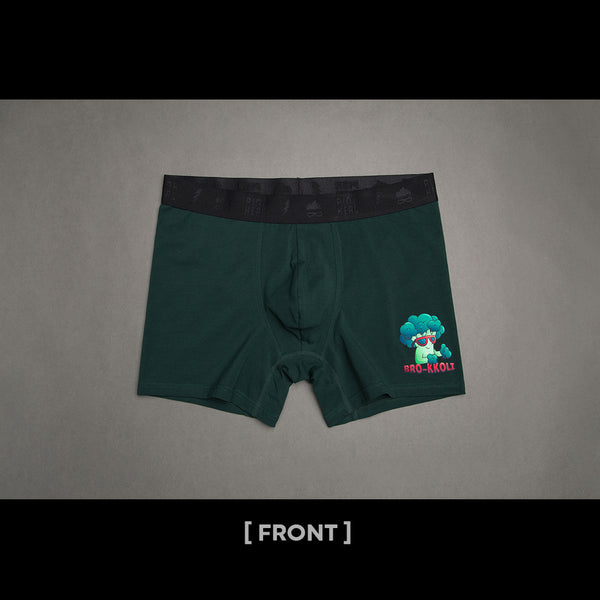 Calzoncillos Boxer Briefs de Algodón con Estampado Floral para Hombre