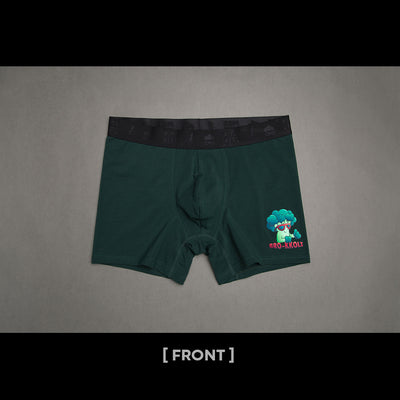 Calzoncillos Boxer Briefs de Algodón con Estampado Floral para Hombre