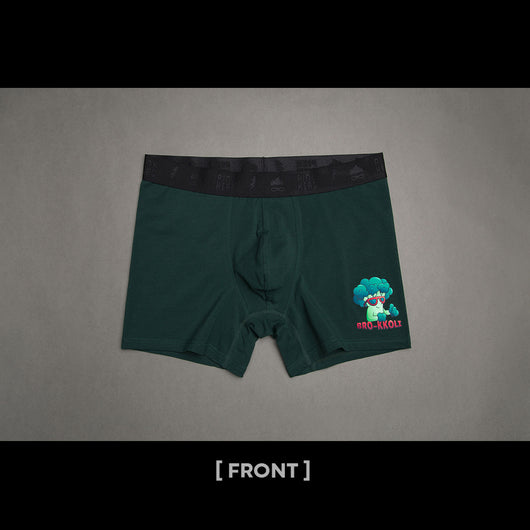 Calzoncillos Boxer Briefs de Algodón con Estampado Floral para Hombre