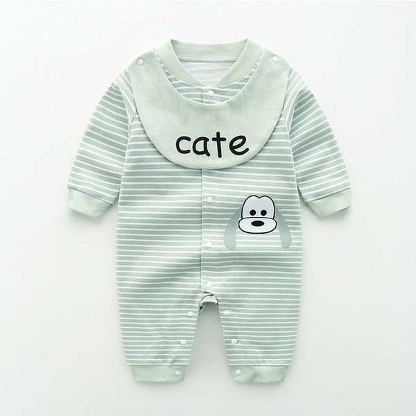 Pijama Enterizo de Algodón para Bebé - Diseño Princesa con Mangas Largas - Image 3