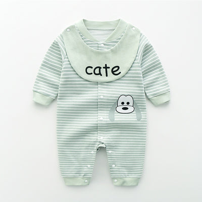 Pijama Enterizo de Algodón para Bebé - Diseño Princesa con Mangas Largas - Image 3