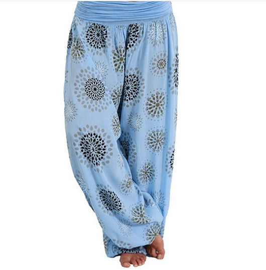 Pantalones Casuales Mujer Estilo Europeo con Estampado Digital y Corte Relajado - Image 10