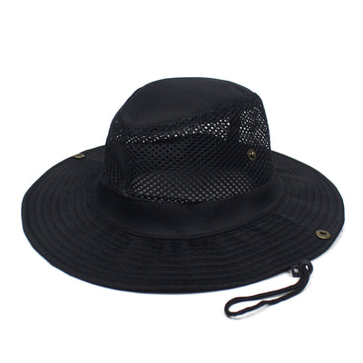 Gorra Bucket Transpirable con Malla - Protección Solar Plegable para Pesca y Ciclismo - Image 10