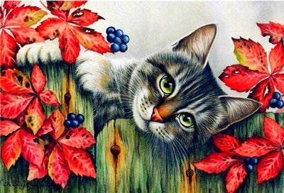 Pintura de Diamantes Gato - Bordado de Cristales Brillantes - Image 10