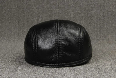 Boina de Cuero Genuino con Protección Solar - Estilo y Comodidad - Image 25