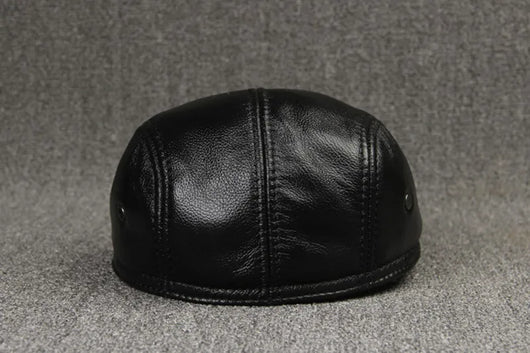 Boina de Cuero Genuino con Protección Solar - Estilo y Comodidad - Image 25