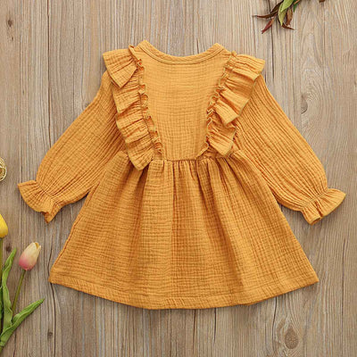 Vestido de Algodón para Niña: Estilo y Comodidad para Jugar - Image 5