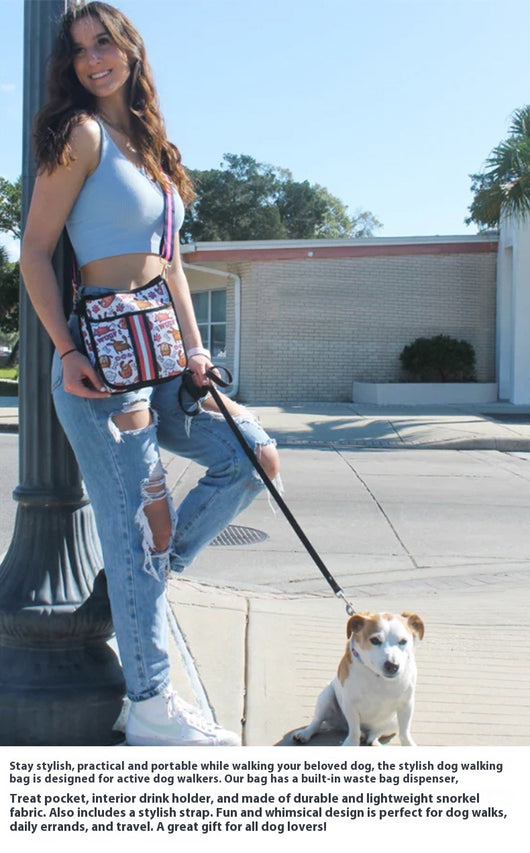 Bolsa Mensajero de Neopreno para Pasear Perros - Diseño Versátil - Image 14