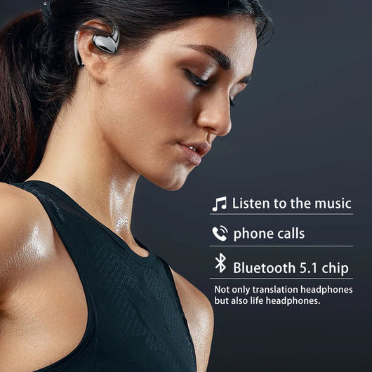 Auriculares Inteligentes con Traducción Simultánea Bluetooth