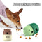Interactive Food Dispenser Toy for Dogs and Cats - Natural Rubber Ball