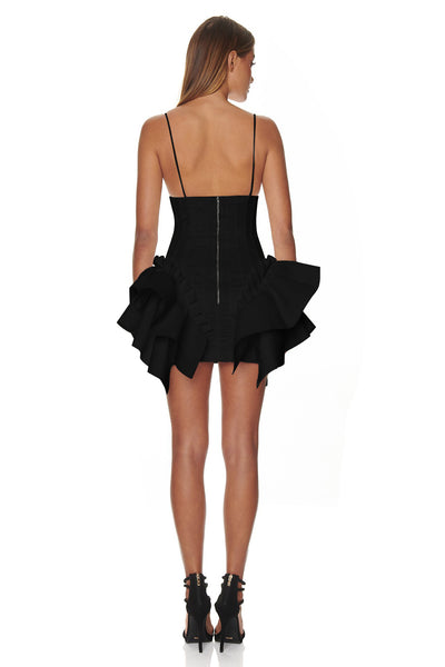 Vestido Sling con Volantes - Image 3