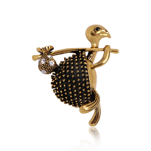 Broche Tortuga Elegante con Diamantes Incrustados - Image 5