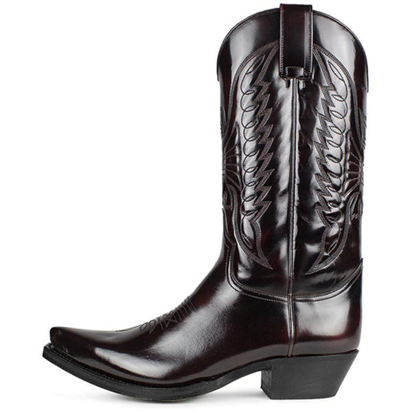 Botas Vaqueras Puntiagudas Bordadas para Hombre y Mujer - Estilo Occidental