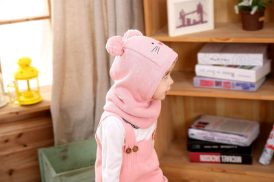 Set de Gorros Tejidos para Niños - Diseño Calicó Otoño e Invierno - Image 24