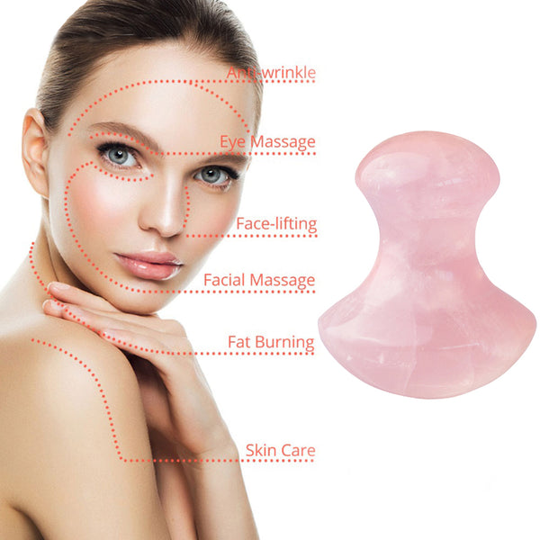 Natural Jade Stone for Face and Body Scraping