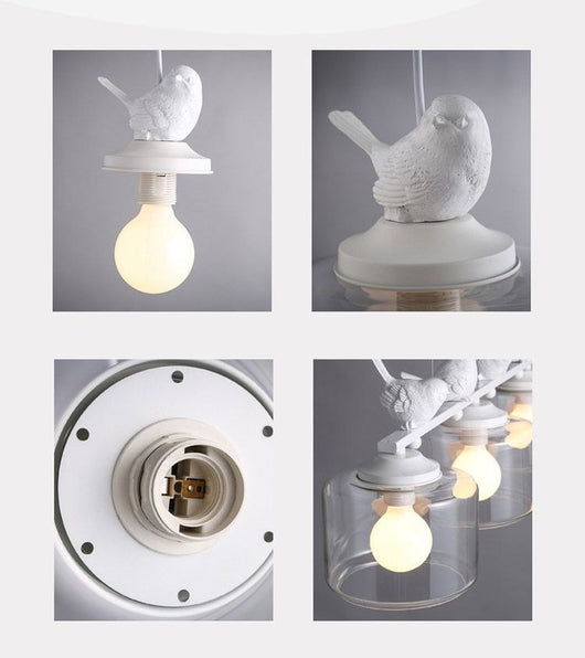 Lámpara Colgante Diseño Pájaro para Comedor, Bar y Entrada - Lujo Moderno - Image 6