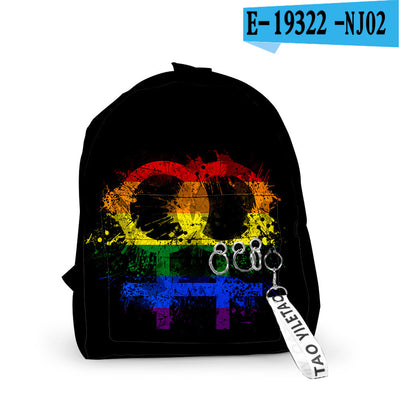 Mochila Escolar Unisex con Impresión 3D Digital - Estilo Moderno para Estudiantes - Image 28