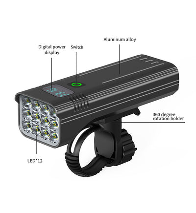 Bicicleta Digital con Pantalla LED y Carga USB KX12DF - Image 6