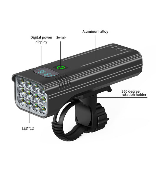 Bicicleta Digital con Pantalla LED y Carga USB KX12DF - Image 6
