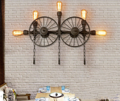 Lámpara de Pared Tubería Retro Estilo Industrial para Comedor - Image 9