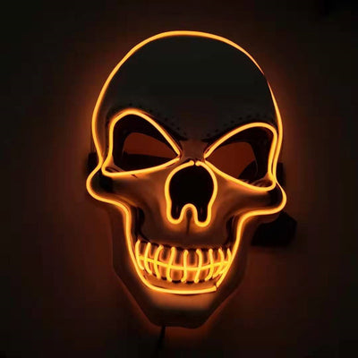 Máscara Calavera LED Luminosa para Halloween - Image 23