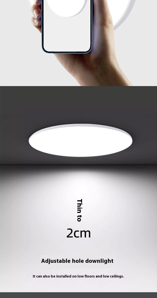 Panel de Luz LED Ultadelgado con Agujero Ajustable - Image 13