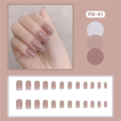 Uñas Postizas Adhesivas Efecto Ballet Esmerilado - Manicura Perfecta Lista para Usar - Image 35