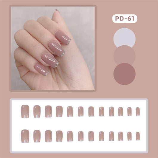 Uñas Postizas Adhesivas Efecto Ballet Esmerilado - Manicura Perfecta Lista para Usar - Image 35