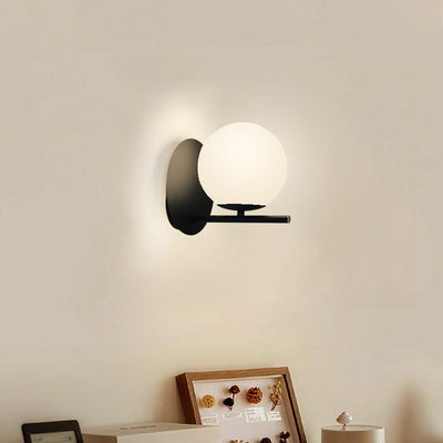 Lámpara de Pared Nórdica en Cobre y Vidrio