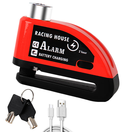 Candado de Disco con Alarma Antirrobo Portátil para Bicicleta y Vehículos Eléctricos - Image 4