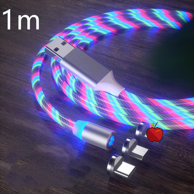 Cable de Carga Magnético Rápido con LED - USB Tipo-C, Micro USB y Lightning - Image 33