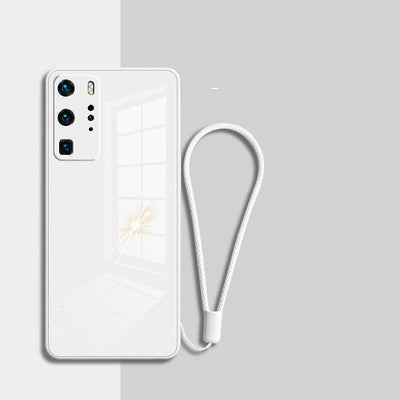 Funda de Vidrio Templado Macaron con Cuerda y Líquido - Image 11