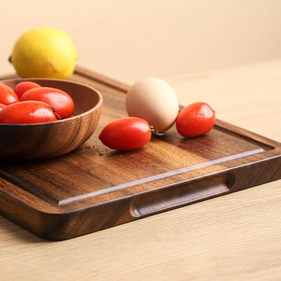 Tabla de Cortar de Madera Maciza Acacia Mangium para Cocina - Image 3