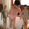 Traje de Baño Enterizo Estilo Western con Mangas Largas