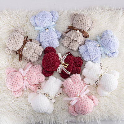 Toalla de Felpa Coral con Osito en Bolsa de Regalo - Image 28