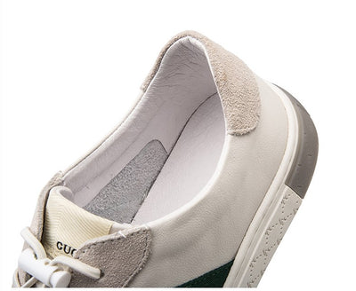 Zapatos de Cuero Blanco para Hombre - Casual y Versátil - Image 13