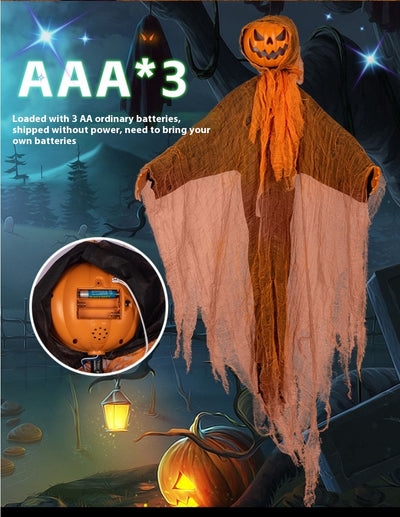 Decoraciones Halloween: Fantasmas y Calabazas Luminosas para Fiestas - Image 10