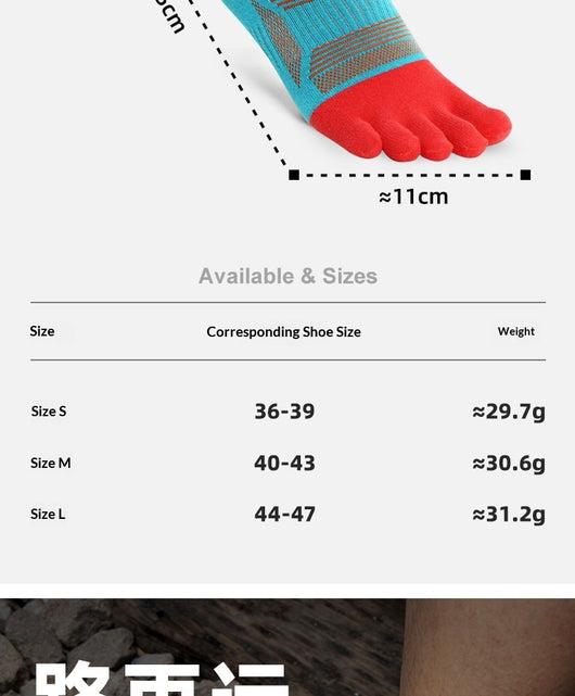 Calcetines de Senderismo de Algodón Transpirables y Absorbentes para Hombre y Mujer - Image 14