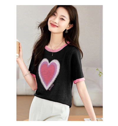 Camiseta Ligera Transpirable Fashion Love - Playera Básica Cómoda - Image 16
