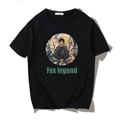 Camiseta Manga Corta Hombre Algodón Puro Estilo Náutico Japonés Suelta - Image 4