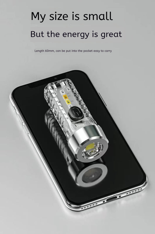 Linterna LED Portátil con Llavero - Luz Potente para Emergencias y Aventuras - Image 11
