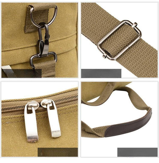Bolsa de Viaje Canvas para Hombre - Duffel Resistente - Image 12