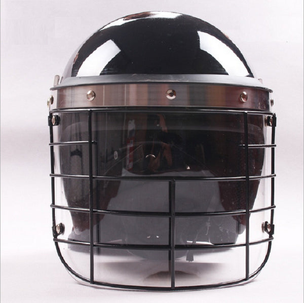 Casco Antidisturbios de Malla de Acero
