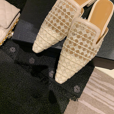 Zapatos Baotou Cómodos sin Talón - Calzado Casual Versátil - Image 4